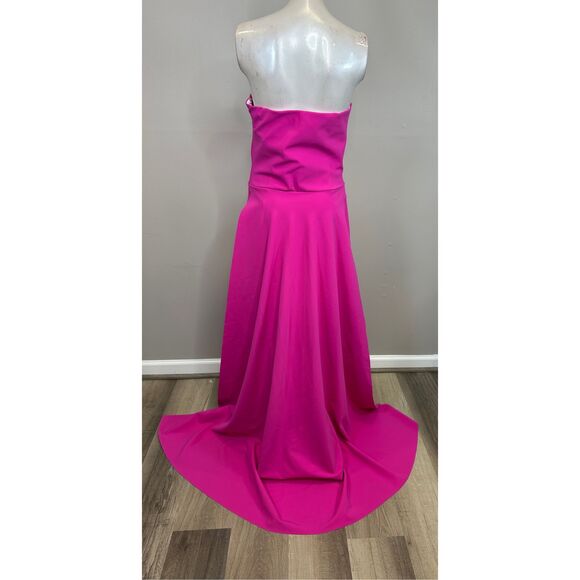 Chiara Boni La Petite Robe Kenzan Strapless Embellished Gown Size US 8 $1190 - Picture 8 of 10
